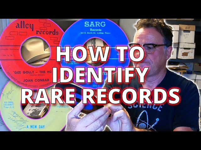 How to identify rare 45rpm vinyl records! class=