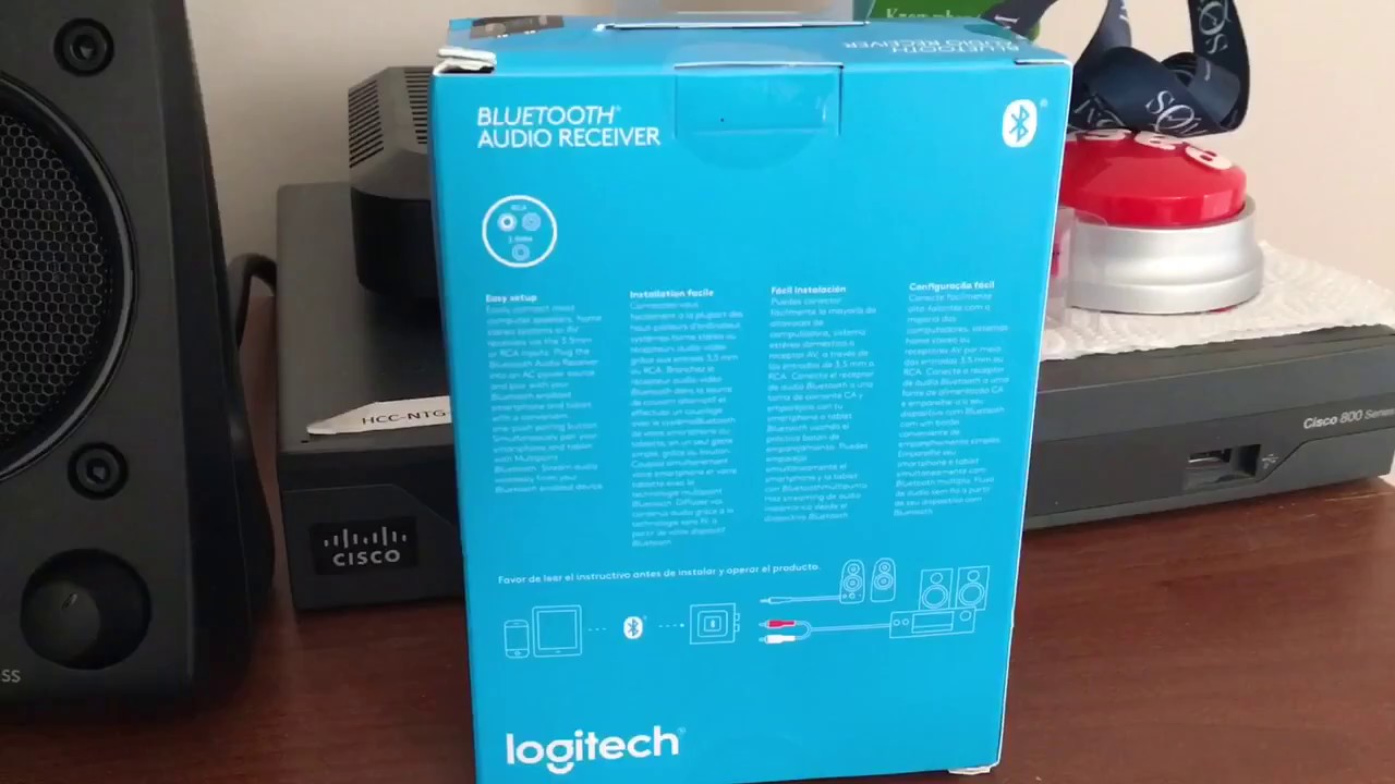 Logitech Bluetooth Audio Receiver Adapter Youtube