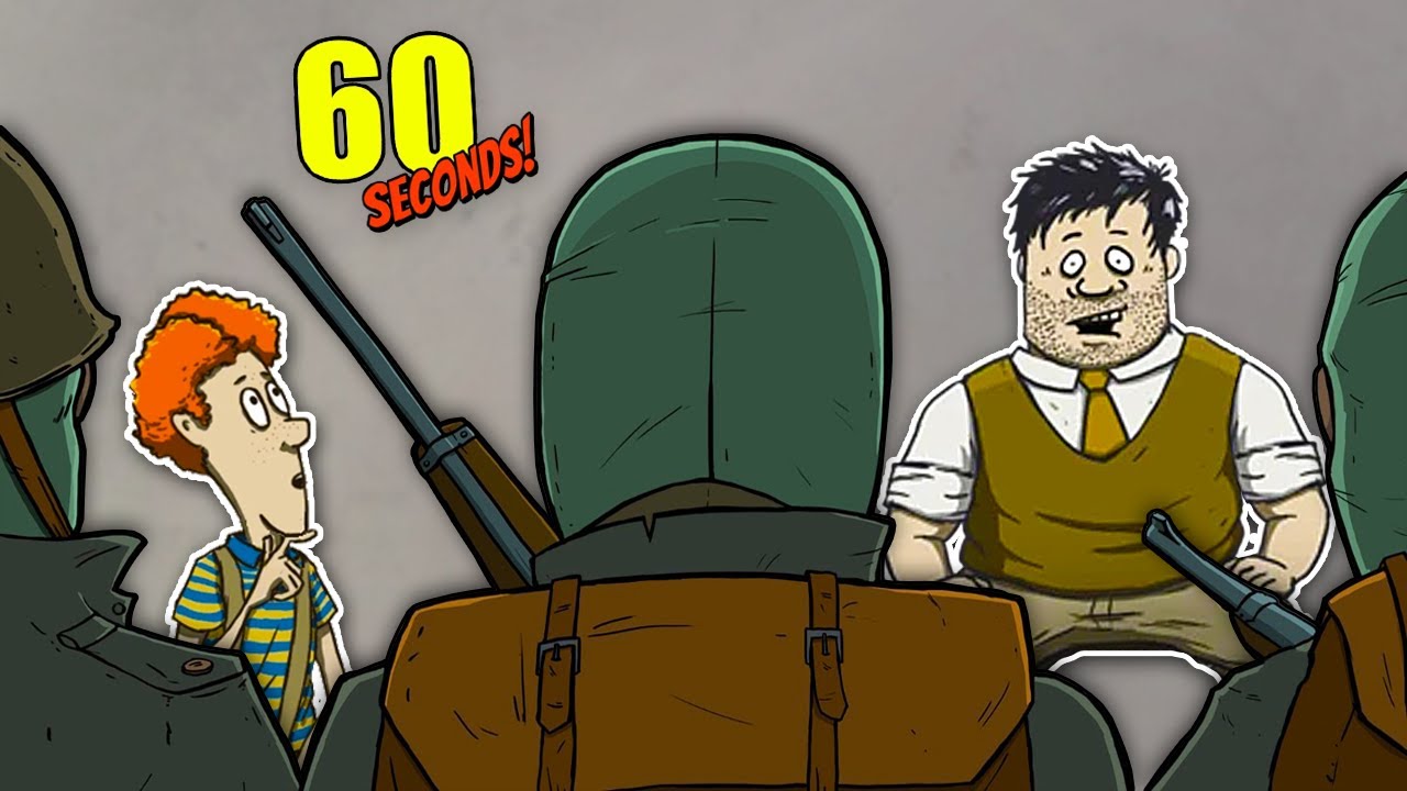 INVADIRAM NOSSO BUNKER! - 60 Seconds!