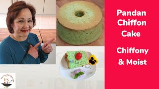 Pandan Chiffon Cake Recipe