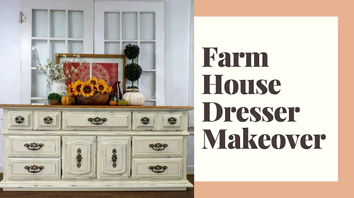 Farm House Dresser Makeover