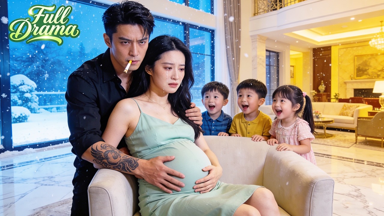 Девушка вошла в комнату CEO, забеременела тройней. 5 лет спустя CEO был в восторге!