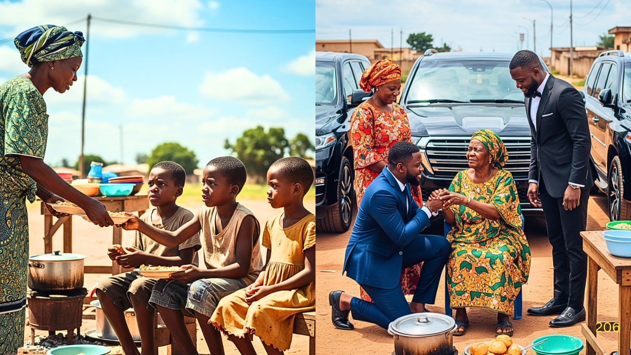 She Fed Homeless 8-Year-Old Triplets Every Day — 18 Years Later, 3 SUVs Pulled Up at Her Shop…