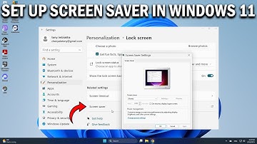 How To Set Up the Screen Saver in Windows 11 - Easy Fix