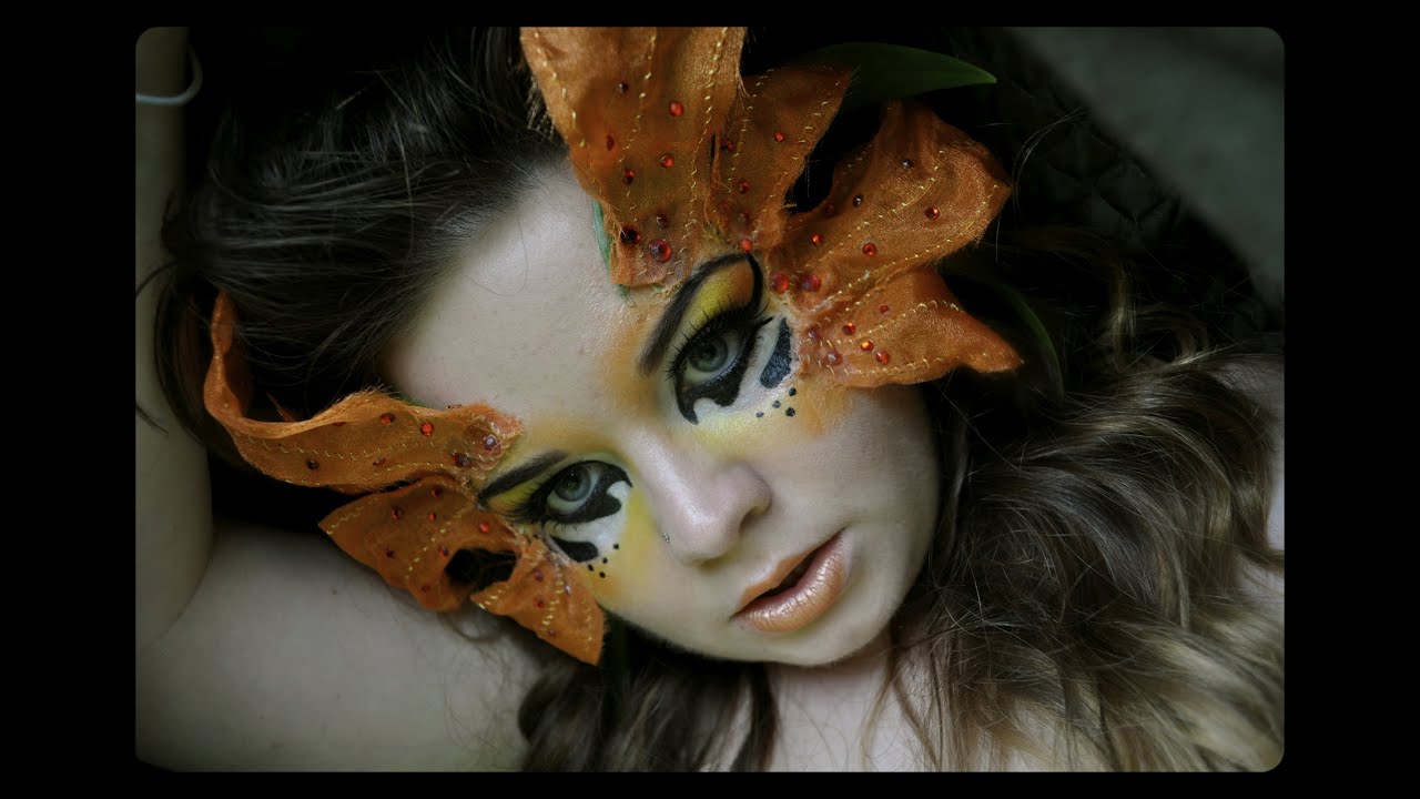 Facing The Fantasy Tiger Lily Makeup YouTube