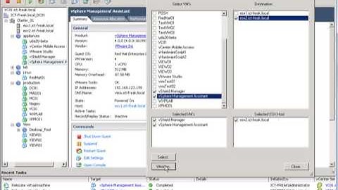 Fast vMotion in action