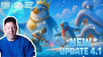 ❄️ PUBG MOBILE 4.1 FROSTY FUNLAND! Salted Fish Rocket + Magic Ice Skates! 🔥