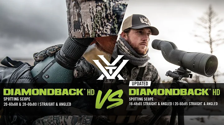 Updated Diamondback® Spotting Scopes vs Previous Models