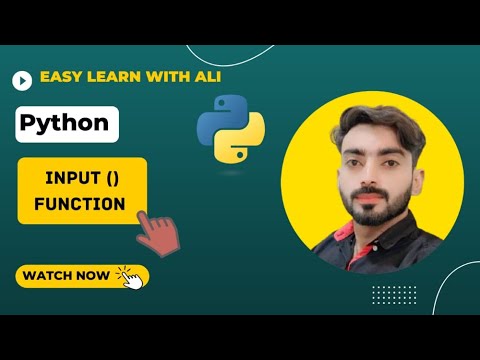 19-Getting input in python | input function in python - YouTube
