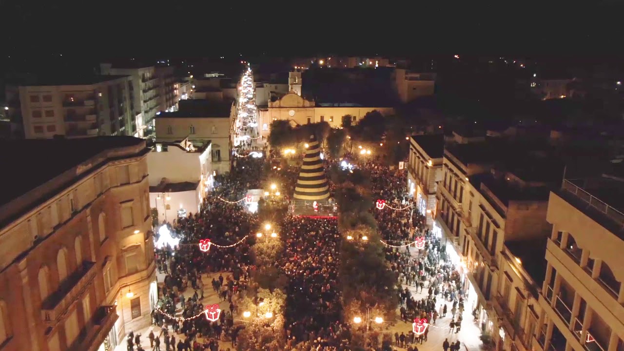 Martina Franca Accensione Albero Di Natale 2019 YouTube