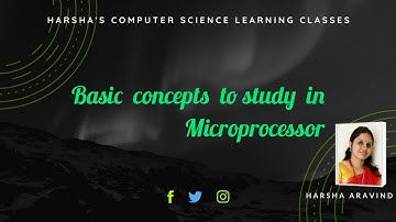 Lecture 1:Introduction to microprocessor
