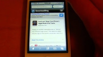 iCloud Backup and Restore iOS 5