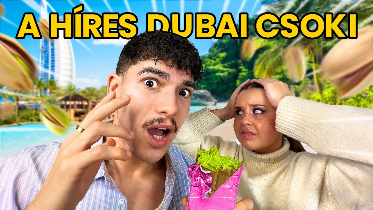 24 ÓRÁIG PISZTÁCIÁS ÉTELEKET ETTÜNK 😍🧁 | DUBAI CSOKI 🍫