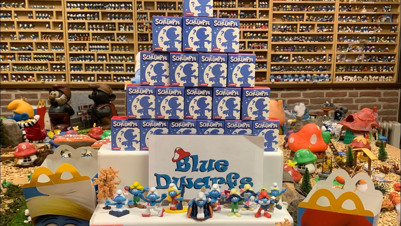 Mc Donalds Schleich Smurf serie 2022