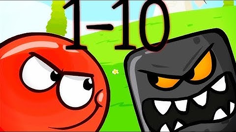 ✅Red Ball 4 - Gameplay Walkthrough! Levels 1-10 (Android, iOS)