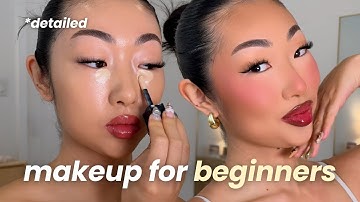 how to apply makeup for beginners *IN DEPTH step by step* | MAKEUP 101