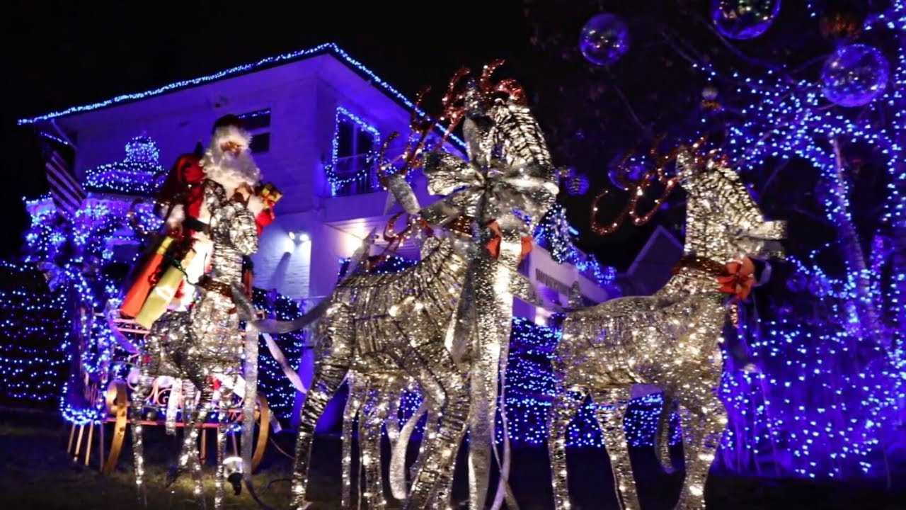 Vlogmas Day 6 Dyker Heights Christmas Lights Tour! YouTube