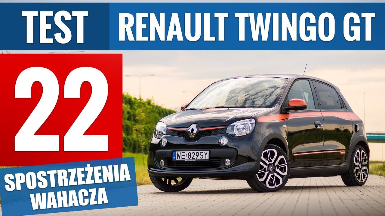 Renault Twingo Gt 0 9 Tce 110 Km Edc 18 Test Pl Youtube
