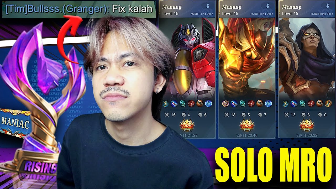 TEAM SUDAH KENA MENTAL ? TENANG ADA MARKOCOP SANG PENGGENDONG HANDAL - Mobile legends