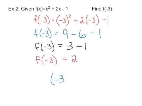 unit 3 video 3 function notation