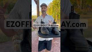Awesome invention for keeping muddy shoes off your floor! #farming #boots #inventions