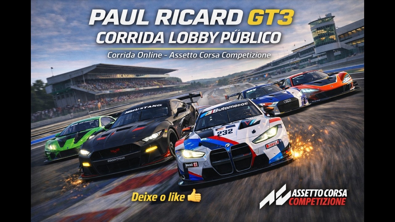 ACC I PAUL RICARD LOBBY PÚBLICO I FORD MUSTANG GT3