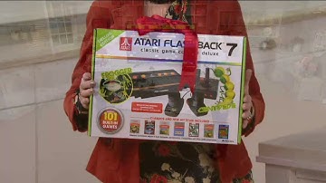 Atari FlashBack 7 Classic Game Console Deluxe w/ 101 Games & 2 Bonus Paddles on QVC