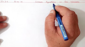 Ex.2.4 (Q.9,10) Chapter:2 Linear Equations in One Variable | Ncert Maths Class 8 | Cbse