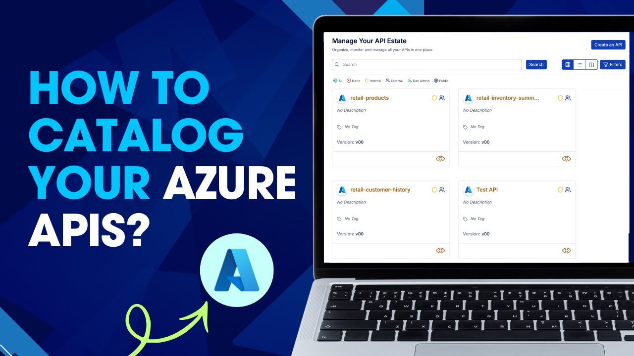 How to catalog Azure APIs with DigitalAPI's developer portal? - YouTube