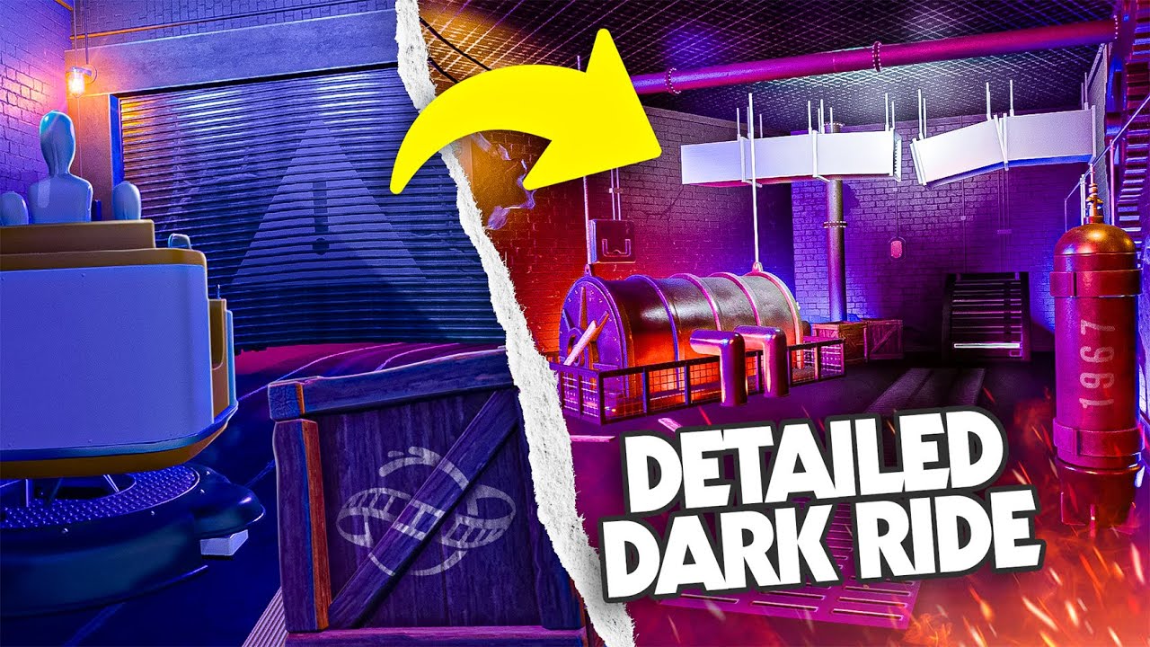 Building A HUGE DETAILED Dark Ride In Planet Coaster 2! - YouTube