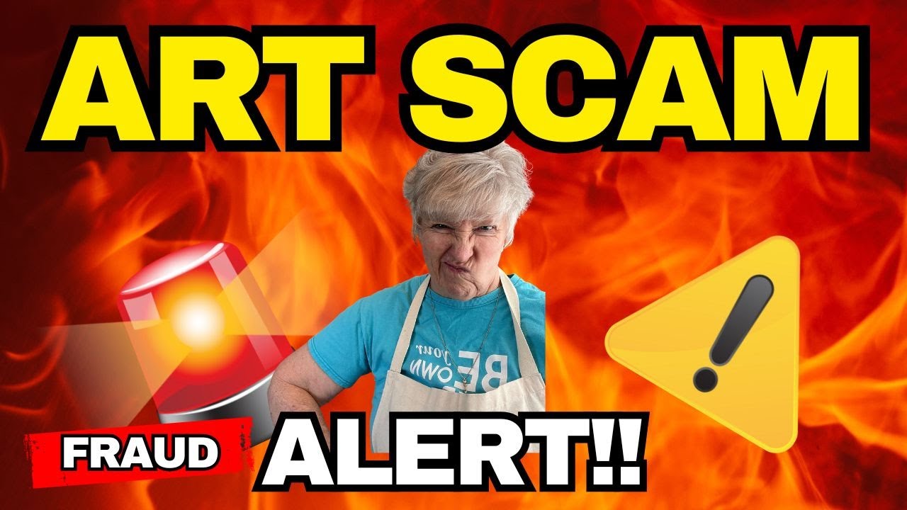 【ART-SCHOOL】他の方のご購入おやめください Art Scam Alert - Fake Buyer Exposed - Don't Fall For This Art Scam