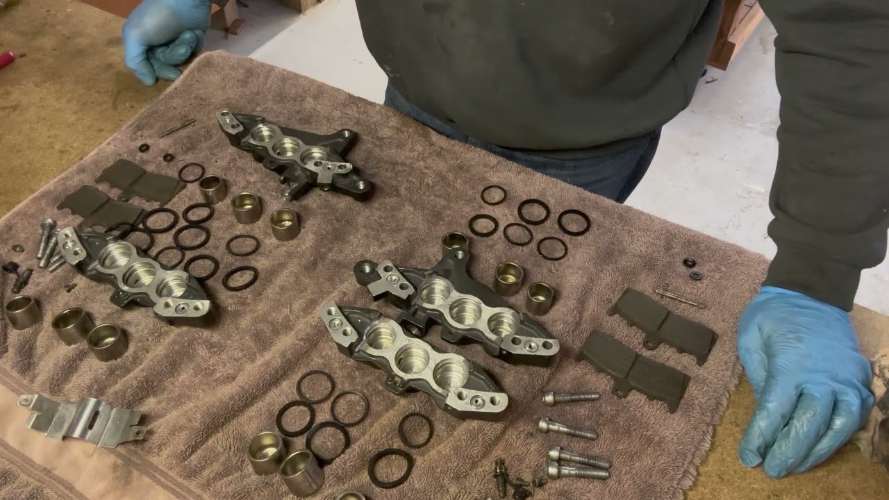 TL1000R tokico brake rebuild
