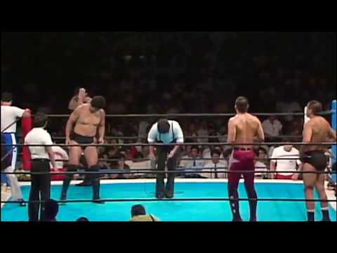 Maeda & Takada vs Yamazaki & Fujiwara 前田 高田 vs 山崎 藤原▪︎1/9/87 - IWGP Tag Championships▪︎