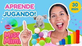 Spanish Toddler Learning - Animales, Letras, Colores Y Formas Para Niños