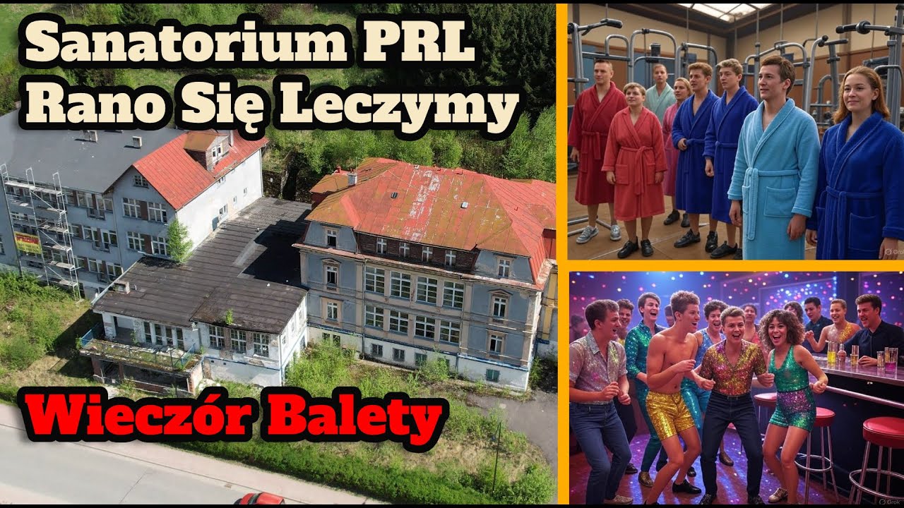 Urbex Duszniki-Zdrój | PRL-owskie Sanatorium: Leczyli za dnia , balowali do rana