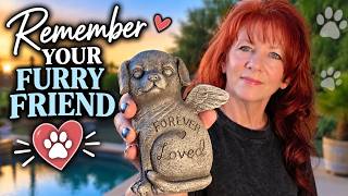 Pet Grave Marker for Dogs: Angel Memorial Statue Review – Forever Loved Stone Finish
