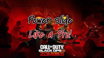 Power Slide like a Pro! on BO6 Zombies