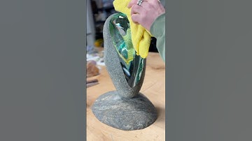 My newest series of glass and stone sculptures #shorts #art #creative