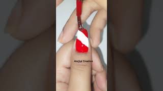 Easy Nail Art Design ? nailswag viral nailart youtubeshorts