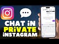 How to Send DISAPPEARING Messages on Instagram (Secret Chat Feature!)
