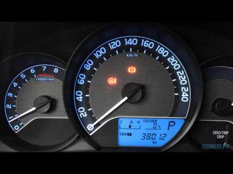 Крутилка, подмотка, моталка спидометра Toyota Corolla 2014 (Тойота Королла 2014)