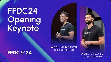 Keynote Intro | FlutterFlow Developer Conference | Abel & Alex