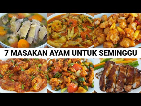 Menu 7 IDE RESEP MASAKAN AYAM UNTUK SEMINGGU COCOK UNTUK SAHUR DAN BUKA PUASA Yang Mantap