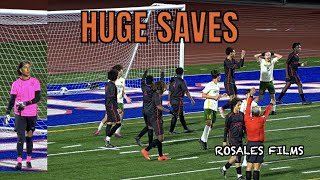 Must Watch Goalkeeper Assist - Crawford vs Patrick Henry High Boys Soccer