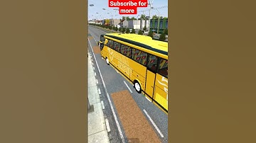 #shorts | JB3+ Scania K360  Bus Mod for Bussid | bus door open for passengers | Android game | 3D