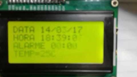 Relógio despertador com Arduino e módulo RTC3231
