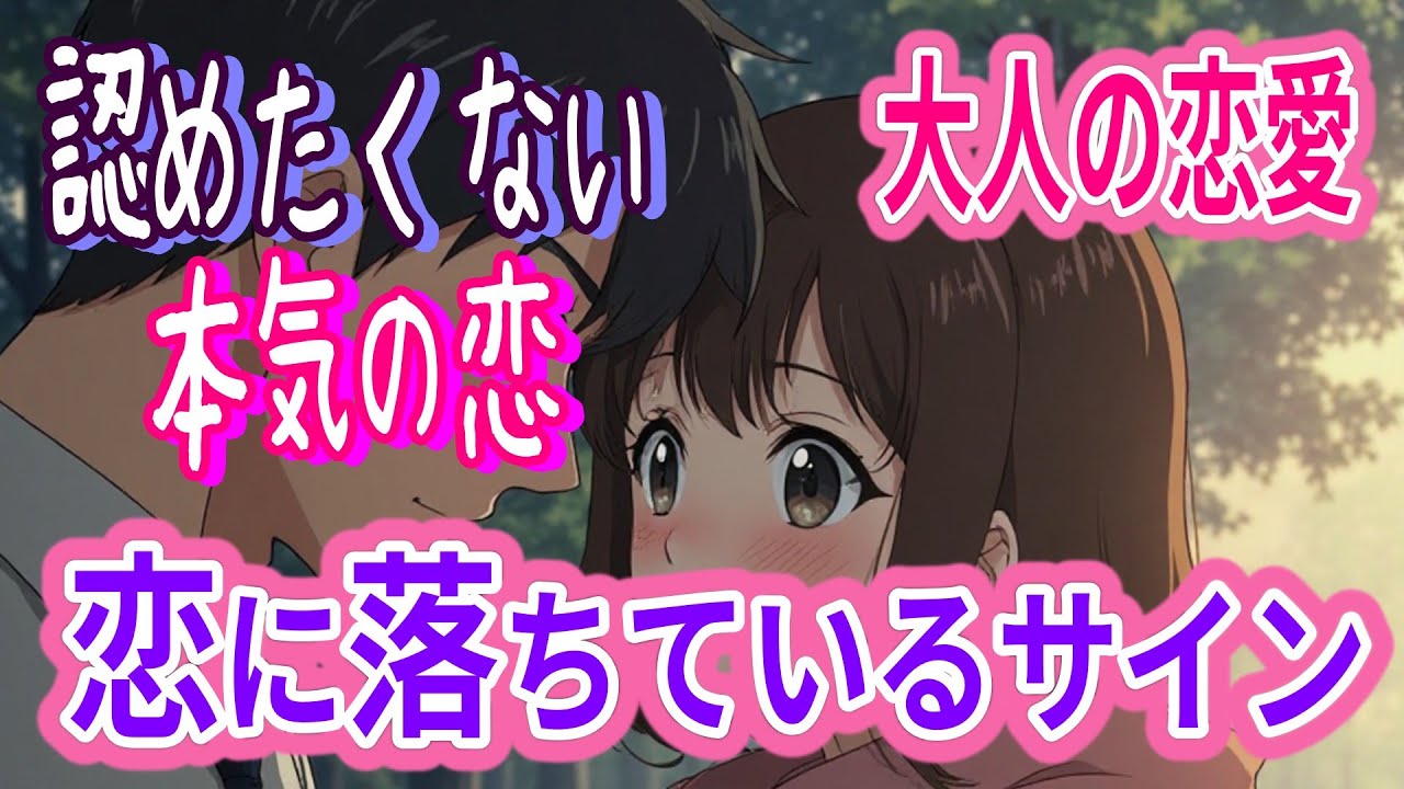 この動画を最後まで聴いたら、たぶん気づいてしまう。静かに始まって、静かに戻れなくなる恋の話