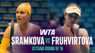 Rebecca Sramkova vs. Linda Fruhvirtova | 2026 Ostrava Round of 16 | WTA Match Highlights