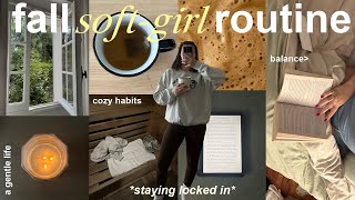 soft girl fall routine ꣑ৎ slow morning + cozy habits + mindful living screenshot 5