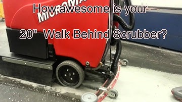 Factory Cat MicroMag 20" Walk Behind Scrubber